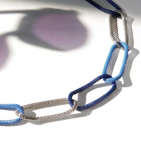 F-elia chaîne pour lunettes  Metalli-x